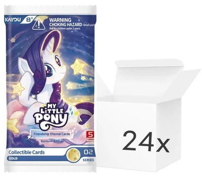 Набір карток Kayou My Little Pony: Frendship Eternal Cards - Rainbow Edition - Gold Booster 20 шт. (6937187413955)