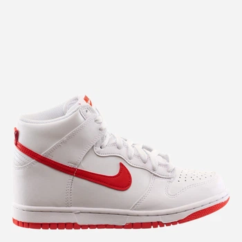 Подростковые высокие кеды для мальчика Nike Dunk High DB2179-111 37.5 Белые (196605423877)