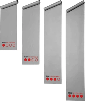 Zestaw gum do ćwiczeń Select My Training 800090 Szare 4 szt. (5703543409402)