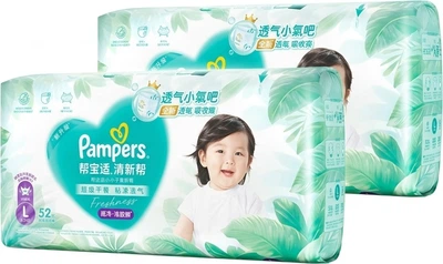 Подгузники-трусики Pampers Fresh Help L (9-14 кг), 104 шт