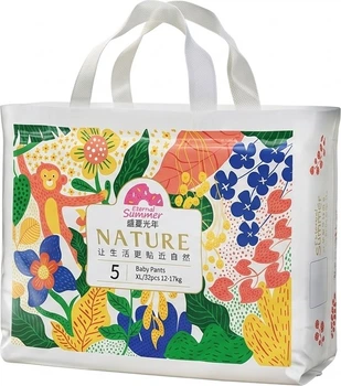 Підгузки Shengxiaguangnian Nature XL (12-17 кг), 38 шт