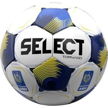 Футзальный мяч Select FUTSAL TORNADO (FIFA BASIC) V26 бело-сине-желтый Размер 4 384347-763