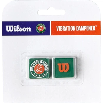 Виброгасители Wilson ROLAND-GARROS DAMPENER зелено-оранжевые (2 штуки) WR8445801001