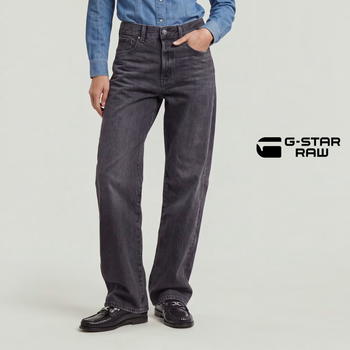 Жіночі сірі джинси бойфренд Bowey 3D Boyfriend G-Star Raw, розмір L (W30 L30) (d25372-d490-g849)