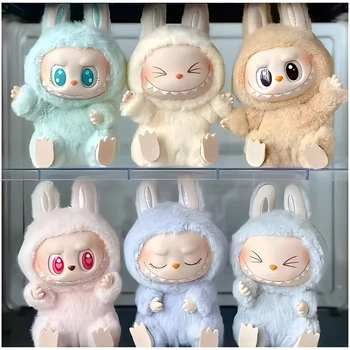 Фигурка-брелок Labubu Сидящая вечеринка, 14 см, 2 сезон