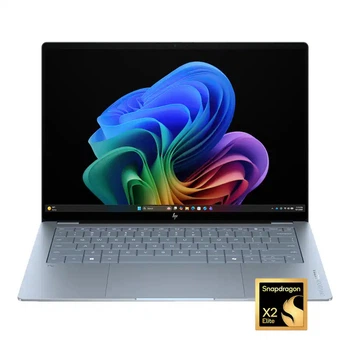Ноутбук HP OmniBook Ultra 14-KG0033DX 14" OLED 2880x1800 120 Гц / Snapdragon X2 Elite X2E-90-100 / Qualcomm Adreno GPU / RAM 32 ГБ / LPDDR5X / SSD 1 ТБ / Windows 11 Home / 1.28 кг (D32V6UA)