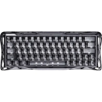 Магнітна клавіатура GravaStar Mercury V60 Onyx Crystal, 65%, Hall Effect, Rapid Trigger, 8000 Гц опитування, RGB