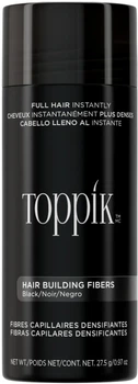 Кератиновые волокна для волос Toppik Hair Building Fibers Черныe 27.5 г (667820012011)