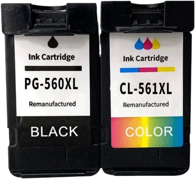 Комплект картриджів Canon PG-560 CL-561 чорний і кольоровий для принтерів TS5350 TS7450