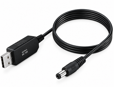 USB DC 5.5x2.5 кабель для роутерів та модемів 77579