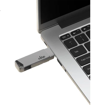 Aigo 64GB High Capacity 150MB/s USB 3.2 Type-C Dual Interface Mobile Phone USB Drive A23 Business Office Study Universal Flash Drive