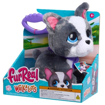 Интерактивная игрушка "Французский бульдог" Furreal 28161 серии "Walk-a-Lots"