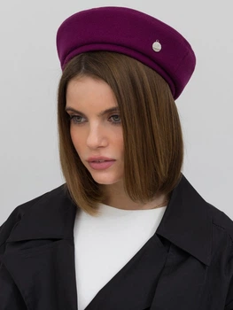 Берет женский VILSS Metal Cashmere Beretto VL-2207-42-mv2-S 56-57 Фиолет (ROZ6501064555)