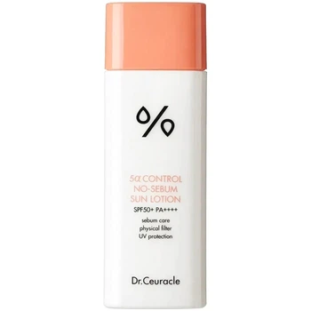 Себорегулирующий cолнцезащитный лосьон 5-альфа контроль Dr.Ceuracle 5α Control No Sebum Sun Lotion SPF 50+, 50 мл 8806133613658