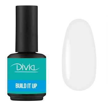 Рідкий гель для нігтів Divia "Build It Up" - Di1002 (15 мл) BU11 - Soft Gel прозорий