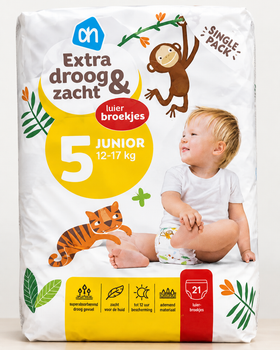 Підгузки-трусики Albert Heijn Extra droog & zacht 5 (12-17кг) 21 шт
