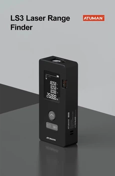 Лазерный цифровой дальномер Xiaomi DUKA ATuMan LS3 (80 метров) лазерная рулетка
