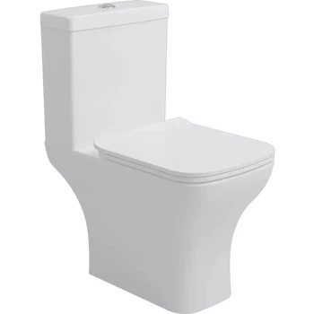 Унітаз компакт підлоговий Devit Basic з кришкою soft close, білий (3590021)