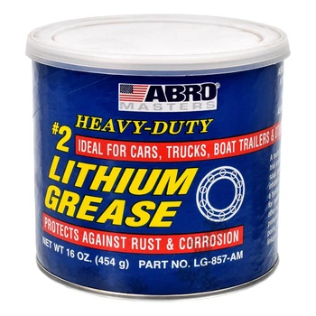 Смазка литиевая ABRO Heavy-Duty #2 Lithium Grease для механизмов дверей 454 мл (LG857)