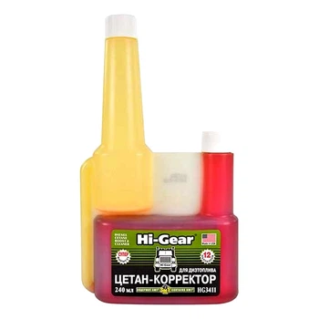 Присадка Hi-Gear цетан-коректор для дизельного палива з SMT 240 мл (HG3411)