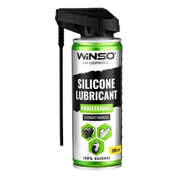 Смазка силиконовая WINSO Professional Silicone Lubricant для механизмов дверей 200 мл (820340)