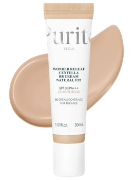 Krem BB Purito Wonder Releaf Centella Natural Fit 21 Light Beige 30 ml (8809563104451)