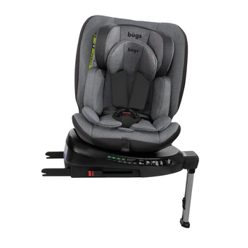 Автокресло Bugs Aera 360 Iron Grey группа от 0 до 36 кг (4823056520089)
