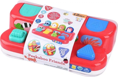 Розвивальна іграшка Playgo Kiekeboe Vriendjes з тваринками пластикова різнокольорова (4892401246530)