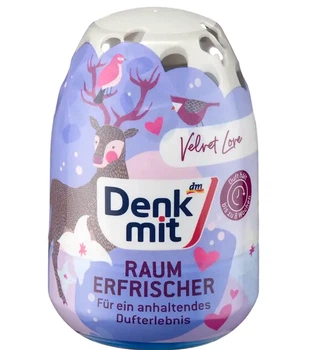 Освіжувач повітря Denkmit Lufterfrischer Velvet Love, 150 млзимово, новорічний аромат