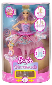 Лялька Barbie Фея Драже з м/ф «Лускунчик» із трансформованою спідницею (JLW53) (0194735370474)