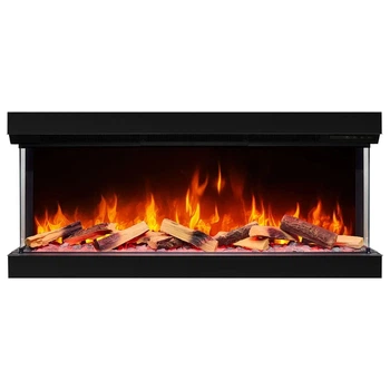 Трехсторонний электрокамин ArtiFlame AF50TS с обогревом и звуковым эффектом