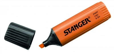 Marker tekstowy Stanger 5 mm Pomarańczowy (4011886002244)