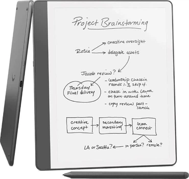 Електронна книга Amazon Kindle Scribe 1st Gen. 2024 16Gb Tungsten (B0CZ9VFQ2P)