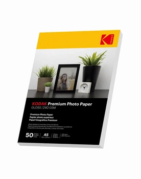 Фотопапір Kodak Premium 15*21 см глянсовий 50 аркушів щільність 240 г/м²