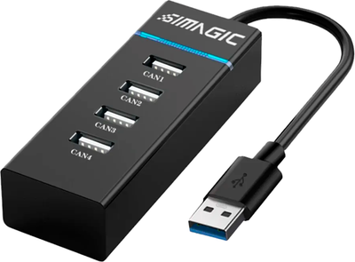 Hub USB Simagic S463 4x USB-A Black (6975472770680)