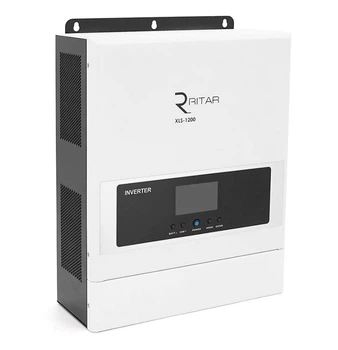 UPS ИБП гибридный инвертор RITAR X-LS1200, 1200ВА/1000Вт, 12V, ток заряда 40A, MPPT (40А, 17-100 Vdc)