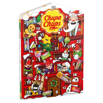 Адвент календарь Chupa Chups House с 24 сладкими сюрпризами 225 г