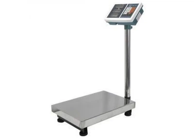 Платформенные торговые весы Wimpex WX-120 до 120 кг, платформа 30х40 см, аккумулятор