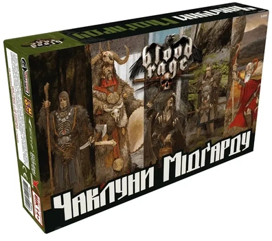 Доповнення до настільної гри Geekach Games Лють крові Чаклуни Мідґарду (GKCH154BR)