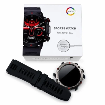 Смарт годинник Damix Smart Watch Android 1,53" силіконовий браслет чорний