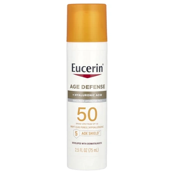 Сонцезахисний засіб Eucerin Lightweight Sunscreen Lotion For Face SPF 50 75 мл