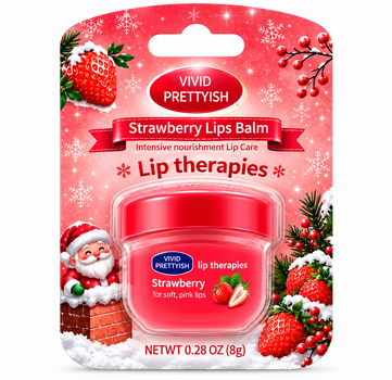 Маска-бальзам для губ VIVID PRETTYISH Strawberry з ароматом полуниці, 8 г