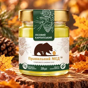 Падевый мед ТМ Правильный мед с/б 250г