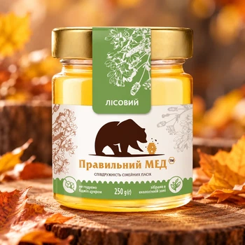 Лесной мед ТМ Правильный мед с/б 250г