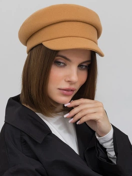 Кепи женское VILSS Pellicci Cashmere VL-2208-002-M 57-58 Ириска (ROZ6501064607)