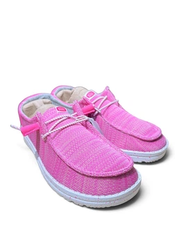 Мокасини Hey Dude Wendy Sport Mesh (40414-6WX), Рожевий Розмір 38 (US W7), устілка 25 см