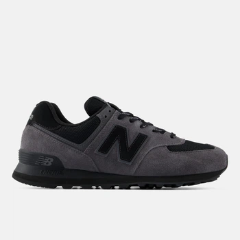 Мужские серые замшевые кроссовки New Balance 574 40,5 (7,5) 25,5 см (M5746EQ)
