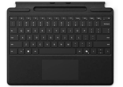 Клавіатура для планшета Microsoft Surface Pro Keyboard Black QWERTZ (з тачпадом, з підсвіткою, німецька розкладка) (8XA-00172) - Б/В