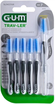 Zestaw szczoteczek międzyzębowych Gum TravLer 2.6 mm 6 szt (7630019904001)