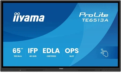 Monitor interaktywny 65" iiyama ProLite TE6513A-B3AG